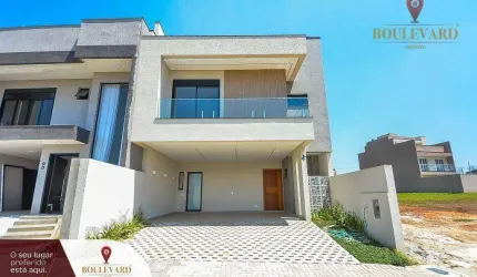 Casa no Residencial Life Garden, com 3 dormitórios à venda, 179 m² por R$ 1.189.900 - Costeira - São José dos Pinhais/PR