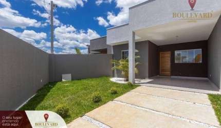 Casa térrea com quintal e 2 dormitórios à venda, 75 m² por R$ 465.000 - Jardim Cláudia - Pinhais/PR