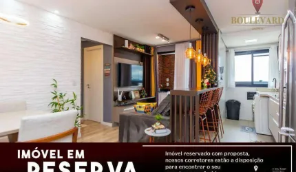 Apartamento no Edifício New Town com 2 dormitórios à venda, 73 m² por R$ 665.000 - Novo Mundo - Curitiba/PR