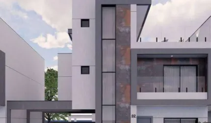Sobrado novo em condomínio fechado com 3 dormitórios à venda, 129 m² por R$ 898.000 - Capão Raso - Curitiba/PR