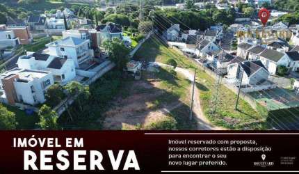 Terreno à venda, 1012 m² por R$ 1.000.000,00 - Abranches - Curitiba/PR
