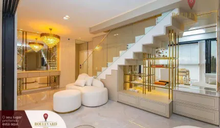 Cobertura assinada por Cris Versan com 2 suítes à venda, 139 m² por R$ 2.400.000 - Cabral - Curitiba/PR