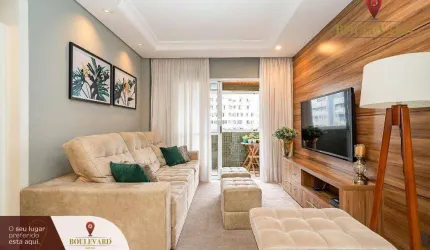 Apartamento no Edifício Solar de Leiria com 3 dormitórios à venda, 120 m² por R$ 850.000 - Cristo Rei - Curitiba/PR