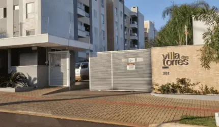 Londrina/ Cambé, Cond. Villa das Torres, Apto 56,41m² privativos, 2 Quartos, Suíte,  Sacada com chu