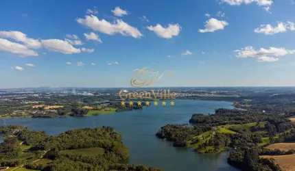 Campo Largo, mais bela vista do Passaúna, chácara sem benfeitorias, com usina de energia solar, à v