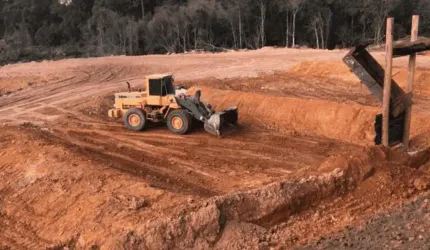 Lapa, Fazenda Extração de AREIA total estimado areia de 1.000.000 T, 49.92 hectares ou 20,62 Alquei