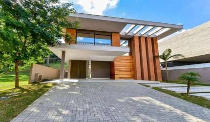 Santa Felicidade, Casa conceito aberto, 428m², 4 suítes, 4 vagas, opção pra elevador, moderna, pisc