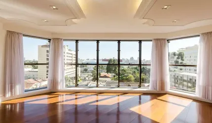 Batel, AP Ed. Rio Danubio, Desocupado, 302,66m² Privativos, 4 Suítes, 3 Vagas, à venda, Curitiba, P