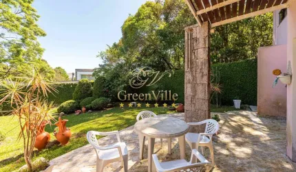 Santa Felicidade, Casa alto padrão mobiliada, 468m², pé direito de 6 mts, 4 suítes, 4 vagas, à vend