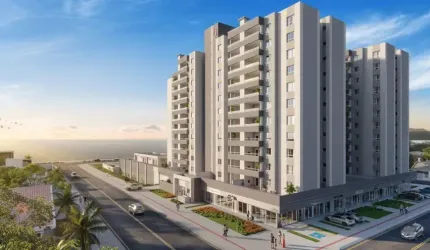 Apartamento de frente para mar, Balneário Princesa do mar