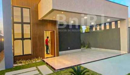Casa Nova com 3 Quartos 144m2 e Área de Lazer Completa