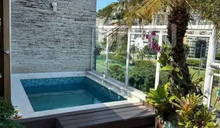 COBERTURA TRIPLEX C/ PISCINA E LINDA VISTA PARA LAGOA E CRISTO