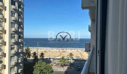 Oportunidade de morar quase Atlântica. Espetacular vista do mar de Copacabana!