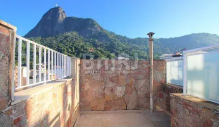 Charmosa Cobertura no Humaitá com Vista para o Cristo Redentor