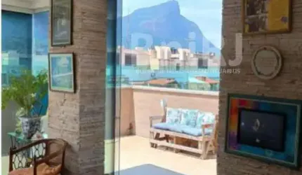 Cobertura Duplex, 165 m², 4 suítes -- R$ 2.380.000,00 -- Gávea, Rio de Janeiro/RJ