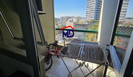 Linda vista, sol da manhã, 2 quartos, 1 vaga, prédio com infraestrutura