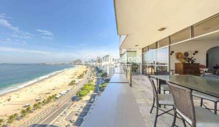 Panorâmica do Mar do Leme – 4 Quartos, 4 Vagas e uma das Vistas Mais Incríveis do Ri