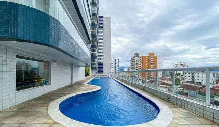 Apartamento com Vista para o Mar e Lazer Completo