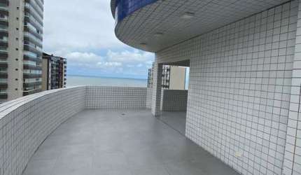 Cobertura Duplex de Alto Padrão com Vista Panorâmica para o Mar com 3 sacadas