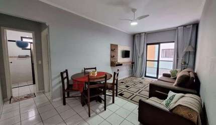 Apartamento mobiliado para locação – Praia da Ocian, Praia Grande