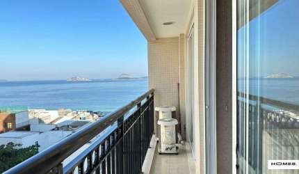 Flat a venda 2 suites - Ipanema com vista mar