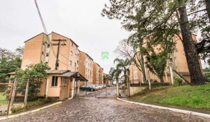 Imperdível! Apartamento à venda em Porto Alegre-RS, Lomba do Pinheiro. 2 quartos, sala, banheiro, garagem. Área de 39m².