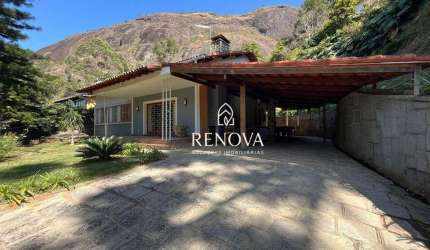 Casa com 3 dormitórios, 174 m² - venda por R$ 1.290.000,00 ou aluguel por R$ 5.763,40/mês - Parque do Imbui - Teresópolis/RJ