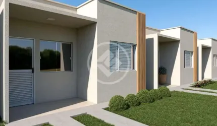 Vende-se casas recém-construídas em Várzea Grande (MT) - Residencial Parque das Mangabeiras - 70 m² - 2 quartos - Valor: R$ 225.000,00 codigo: 107215