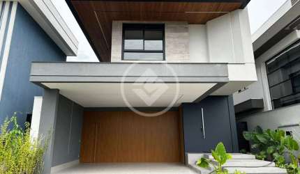 LINDO SOBRADO NO CONDOMINIO BELVEDERE II, 4 SUÍTES, 1 SUÍTE MASTER, PISCINA, ESPAÇO GOURMET INTEGRADO, AUTOMAÇÃO, VALOR R$ 2.800.000,00 codigo: 64691
