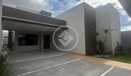 Casa com piscina e aera gourmet, 03 quartos sendo 01 com suíte máster e closet.  Bairro: Jardim  Monumento -  Campo Grande - MS codigo: 100534