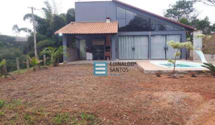 Granja com casa de 3/4, piscina e área gourmet R$ 480.000 - Barreira do Triunfo - Juiz de Fora/MG