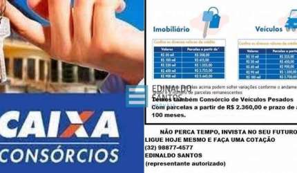 programe seu futuro, adquira seu consócio - CA0256.