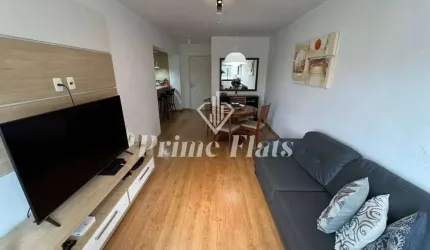 Flat disponível para locação no Roomo Itaim Bibi, com 64m², 2 dormitórios e 2 vagas
