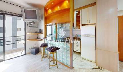 Flat disponível para locação no Spazio Vitae, com 40m², 1 dormitório e 1 vaga de garagem