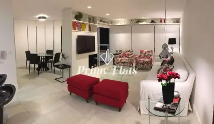 Flat disponível para venda no Condomínio Edifício George V Residence, com 117m², 2 dormitórios e 2 vagas!