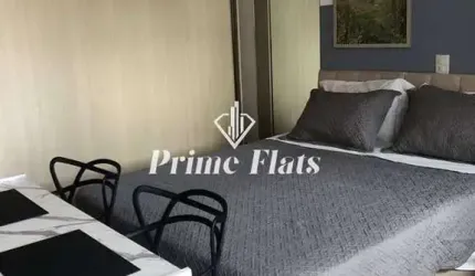 Flat disponível para locação no Is Moema Condomínio, com 32m² e 1 dormitório