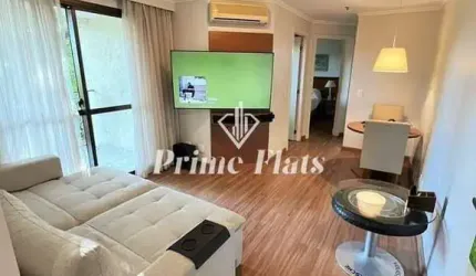 Flat disponível para locação no Quality Suítes Long Stay Vila Olímpia, com 48m², 2 dormitórios e 1 vaga