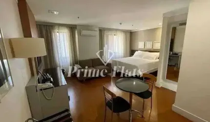 Flat disponível para venda no Transamérica Executive Jardins, com 28m², 1 dormitório e 1 vaga