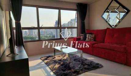 Flat disponível para locação no Residencial MaxHaus Brooklin, com 75m², 2 dormitórios e 1 vaga