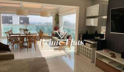Apartamento disponível para venda no Sky Campo Belo, com 171m², 2 dormitórios e 3 vagas de garagem