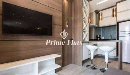 Flat disponível para locação no Condomínio Add Nova Berrini, com 33m², 1 dormitório e 1 vaga