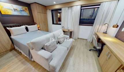 Flat disponível para locação no Wyndham Ibirapuera, com 27m², 1 dormitório e 1 vaga de garagem