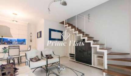 Flat disponível para venda no Condomínio Twin Towers Ibirapuera em Moema, com 74m², 2 dormitórios e 1 vaga
