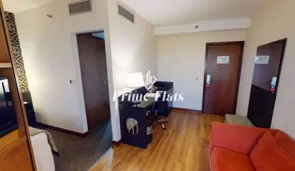 Flat disponível para venda no Estanplaza Funchal Faria Lima, com 28m², 1 dormitório e 1 vaga de garagem