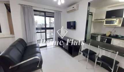Flat disponível para venda no Condomínio Edifício Espaço Alpha com 45m², 1 dormitório e 1 vaga