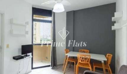 Flat disponível para venda no Condomínio Edifício Moema Studium, com 35m², 1 dormitório e 1 vaga