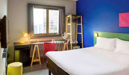 Flat disponível para venda no Ibis Styles SP Faria Lima, com 18m², 1 dormitório e 1 vaga de garagem