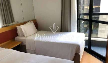 Flat disponível para venda no Hotel Address Faria Lima by Intercity, com 42m², 1 dormitório e 1 vaga