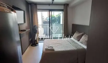 Flat disponível para locação no Edifício Go Campo Belo no Brooklin, com 25m² e 1 dormitório