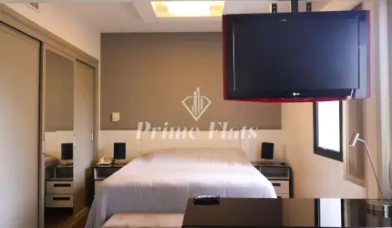 Flat disponível para venda no Ninety Hotel, com 33m², 1 dormitório e 1 vaga